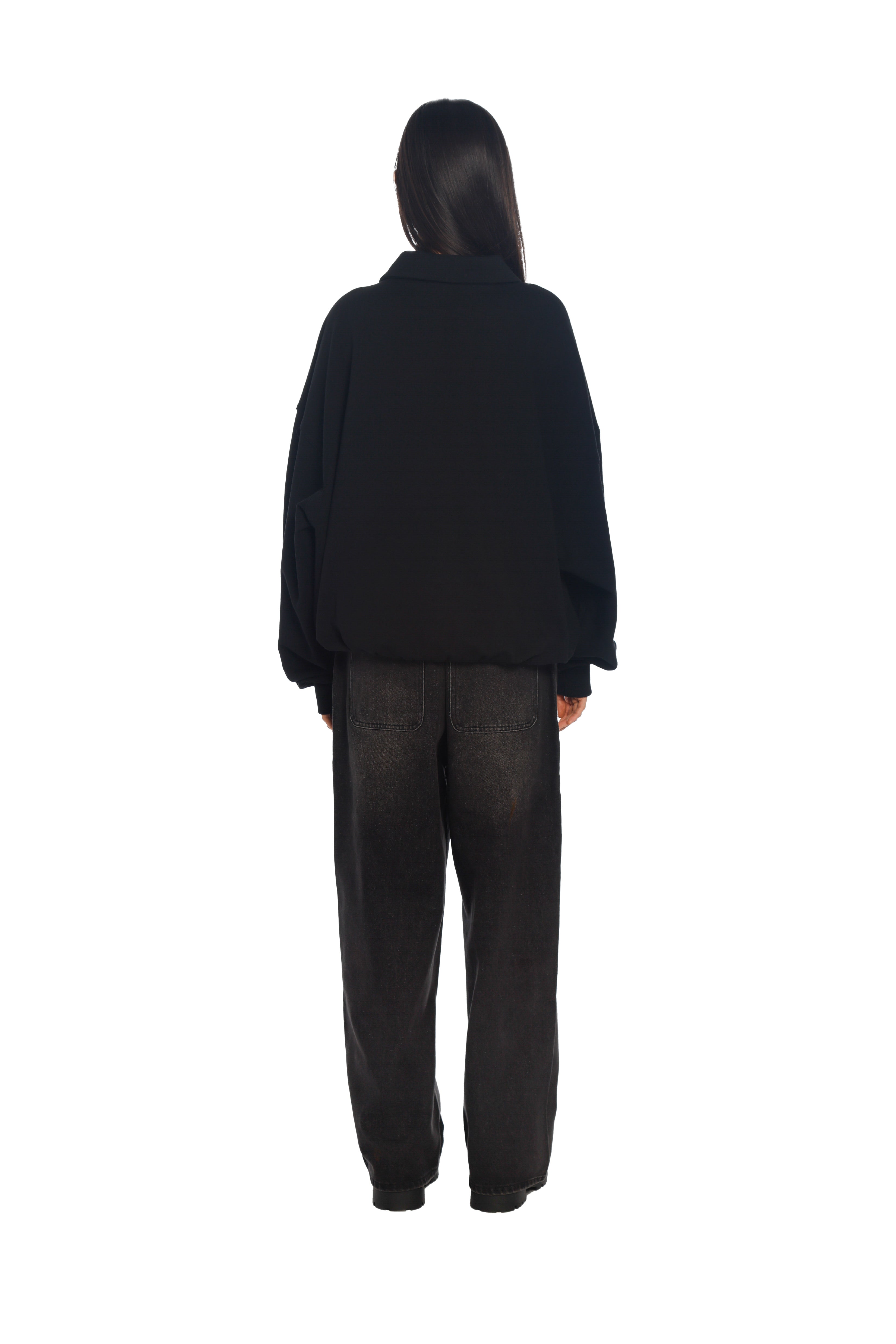 فري مايندز جينز دنيم باللون الأسود المغسول