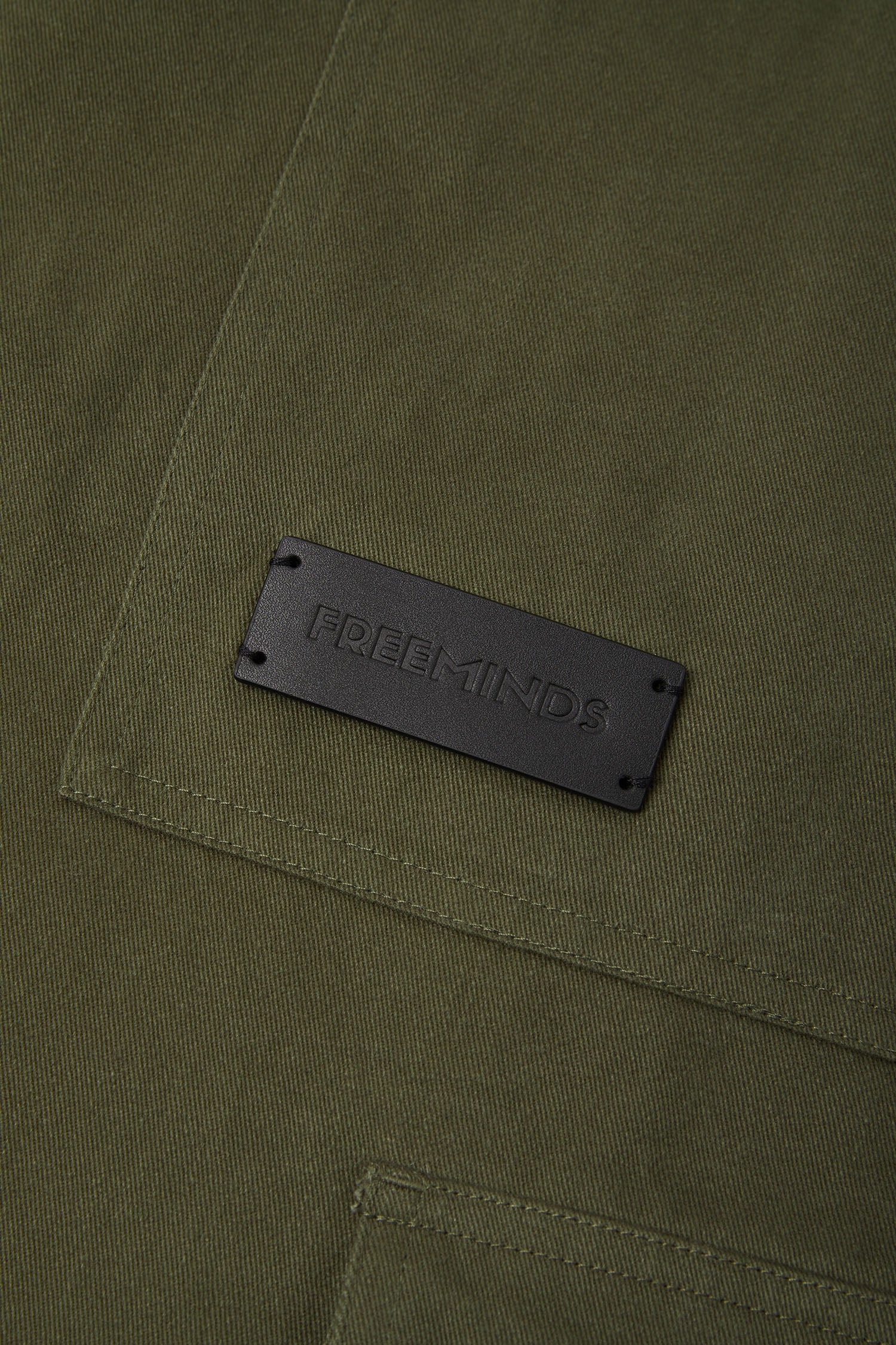 FREEMINDS CARGO GREEN NAVY PANTS