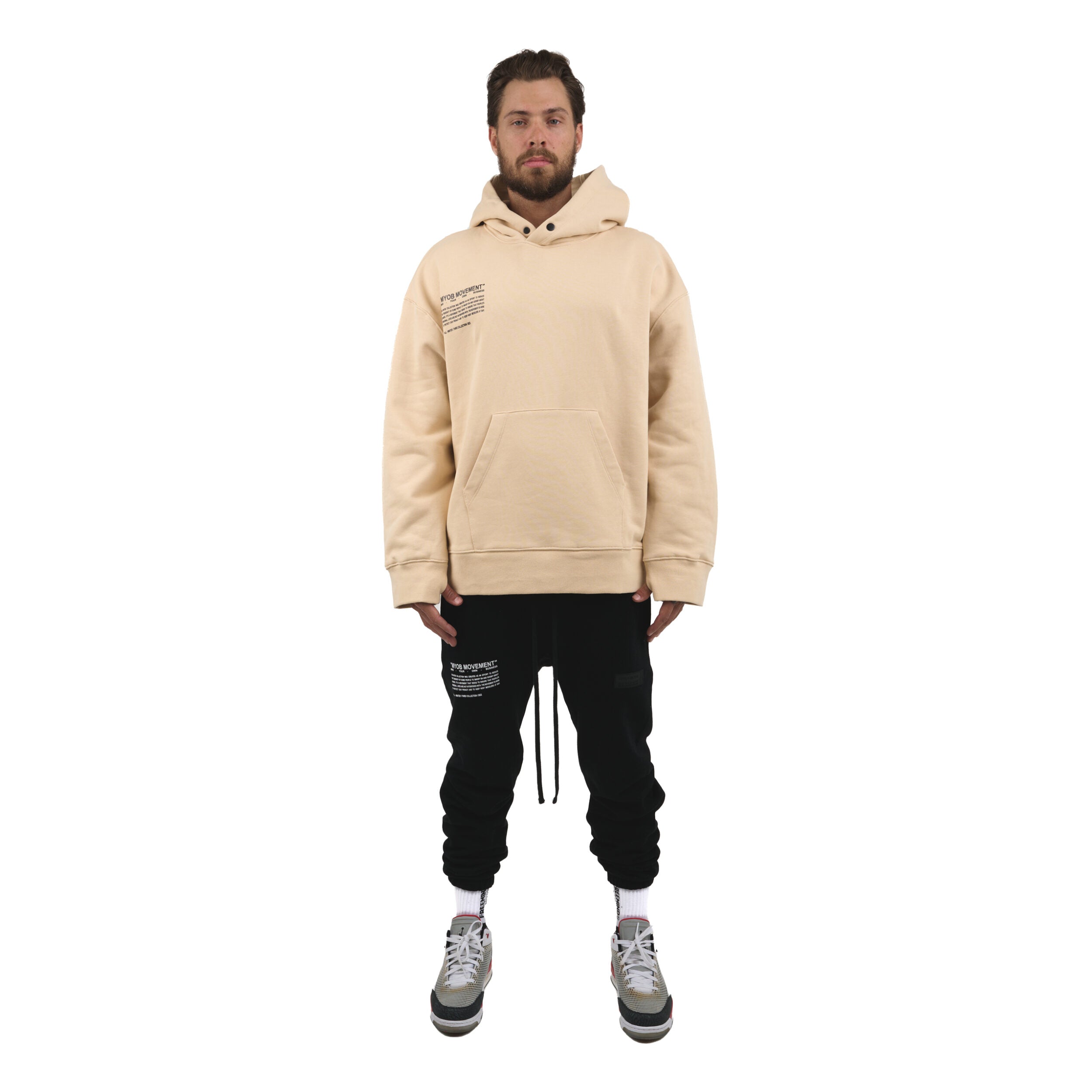 MYO Black Pullover Hoodie and MYO Sweatpants - The Metropolitan