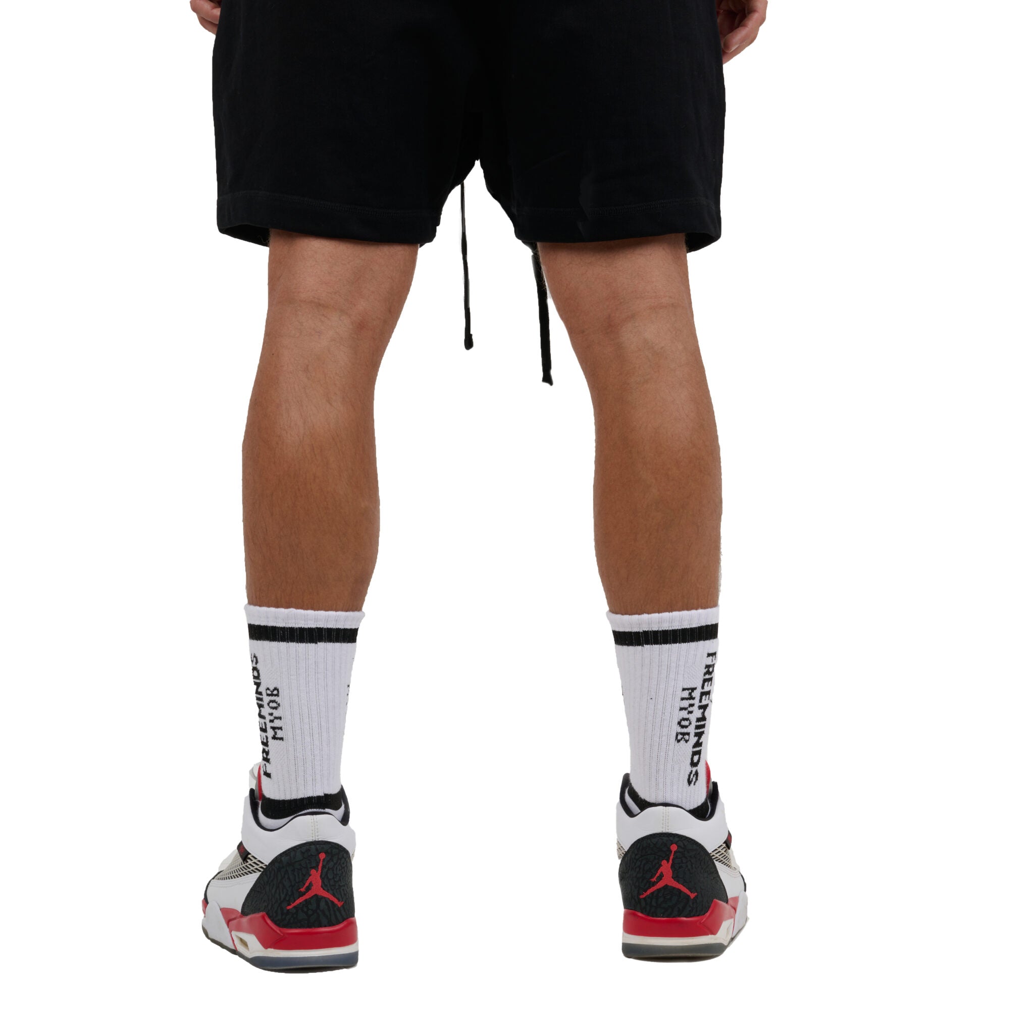 WHITE LOGO SOCKS