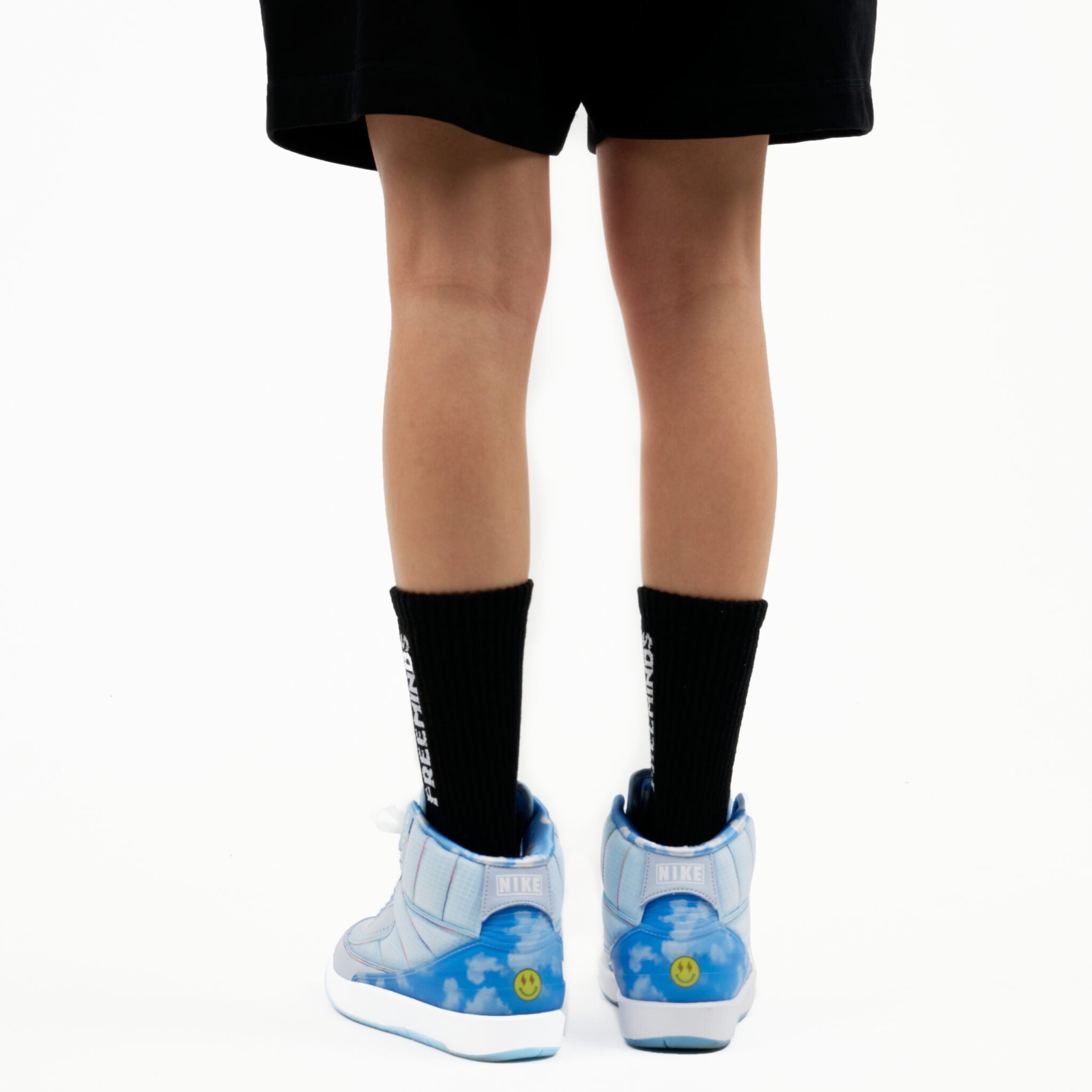BLACK LOGO SOCKS