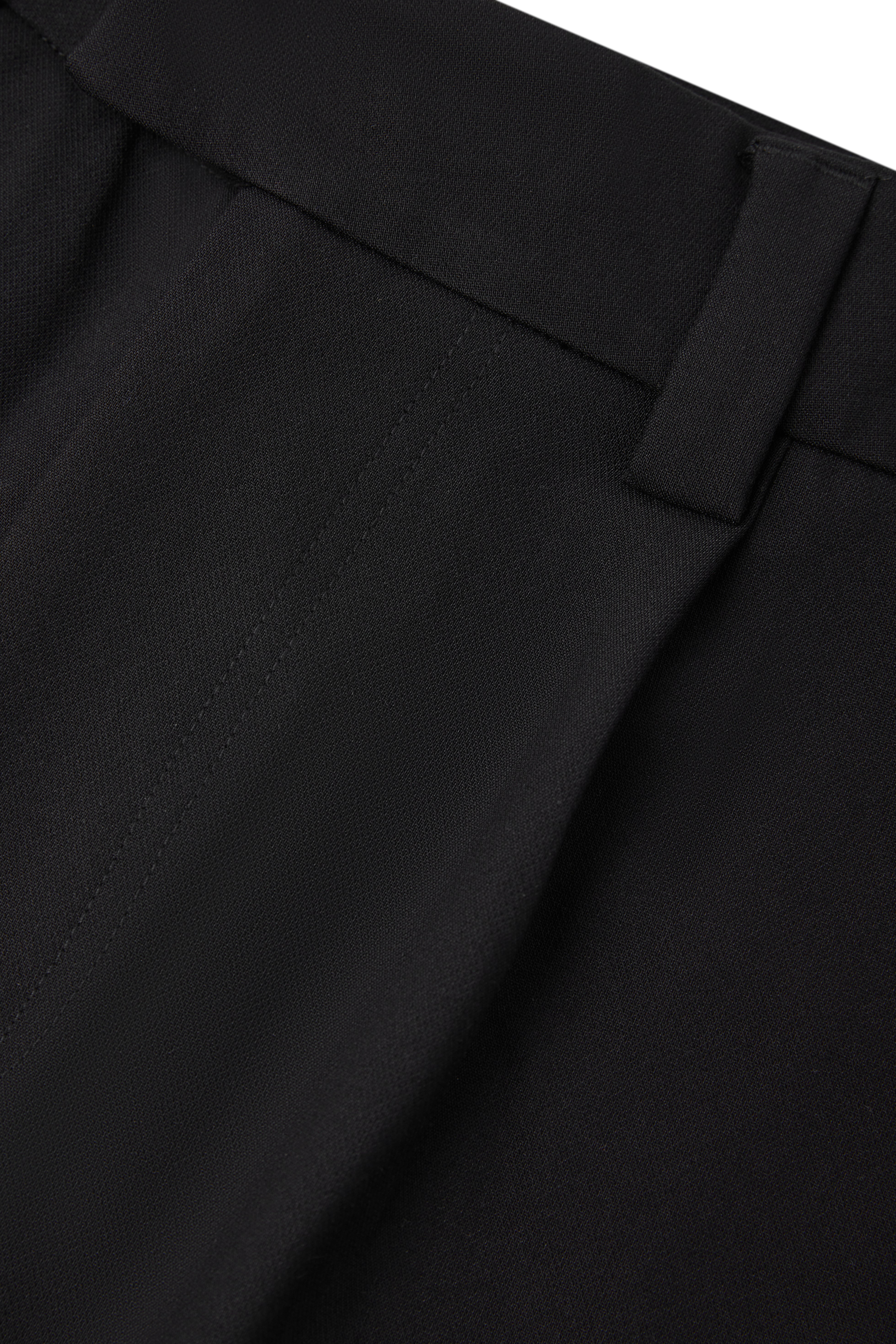 FREEMINDS WIDE LEG BLACK TROUSER