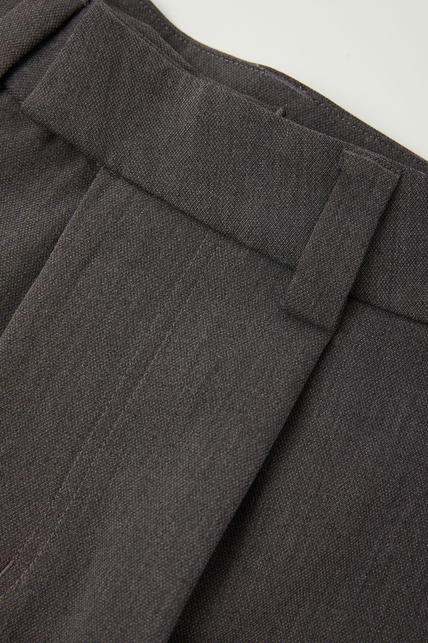 FREEMINDS WIDE LEG GRAY TROUSER