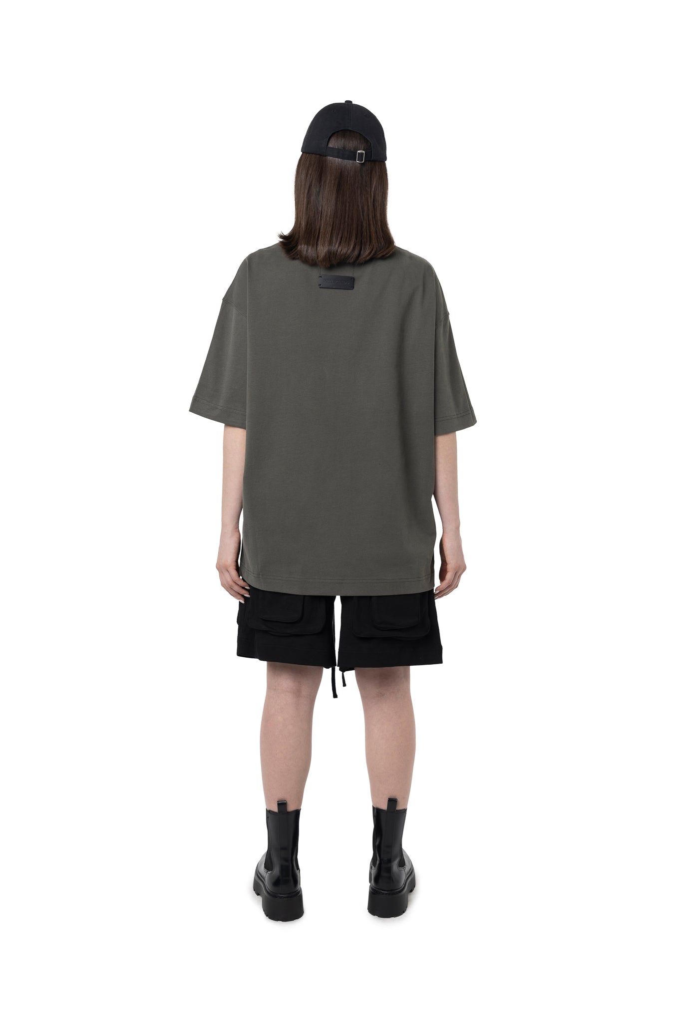 GREEN NAVY LOGO T-SHIRT