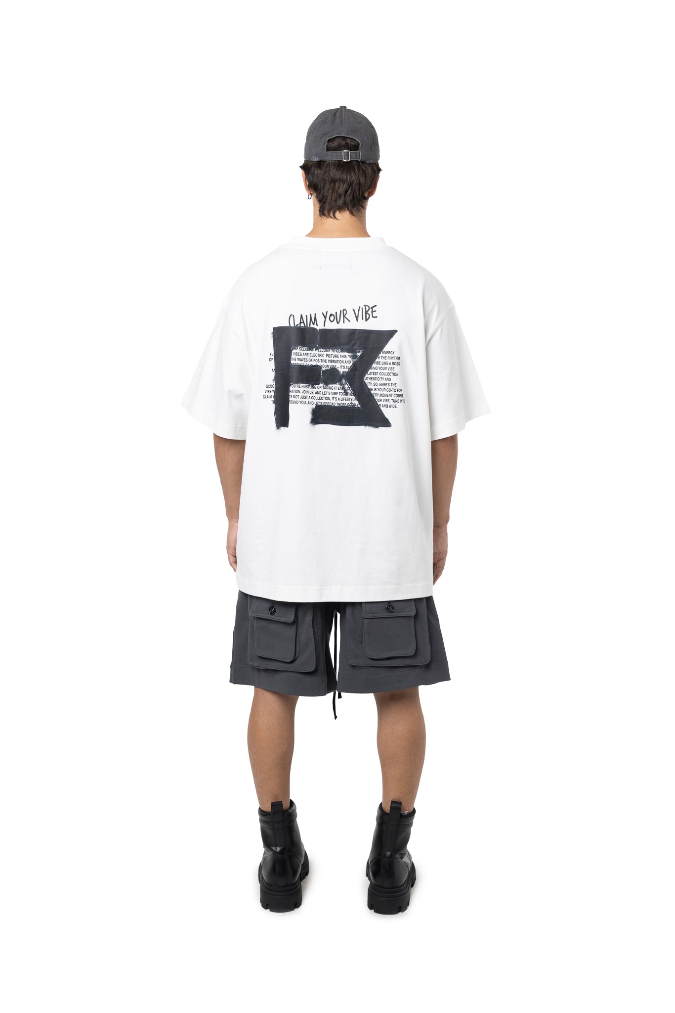 STATEMENT OFF WHITE T-SHIRT