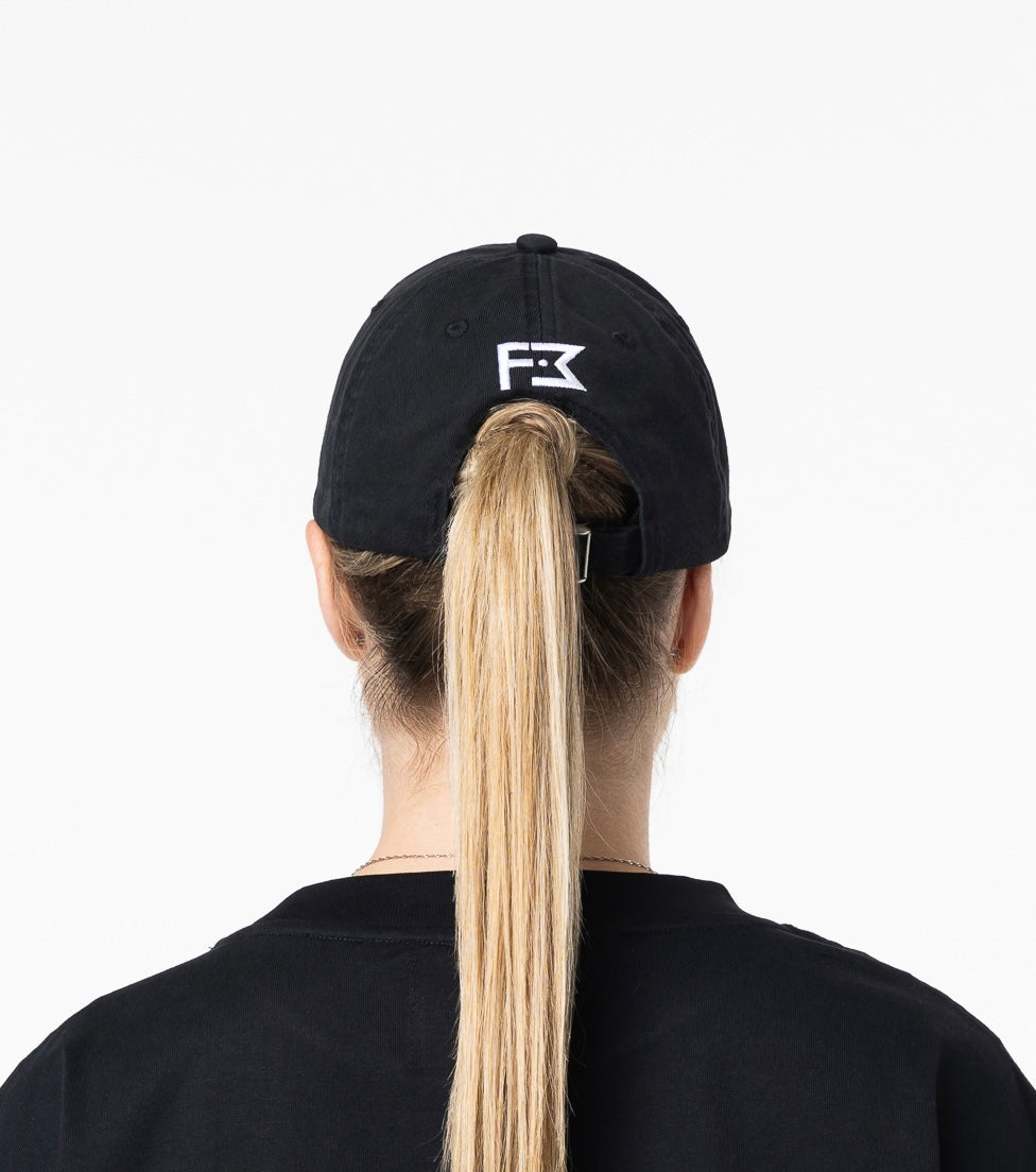 FREEMINDS WASHED BLACK CLAIM YOUR VIBE CAP