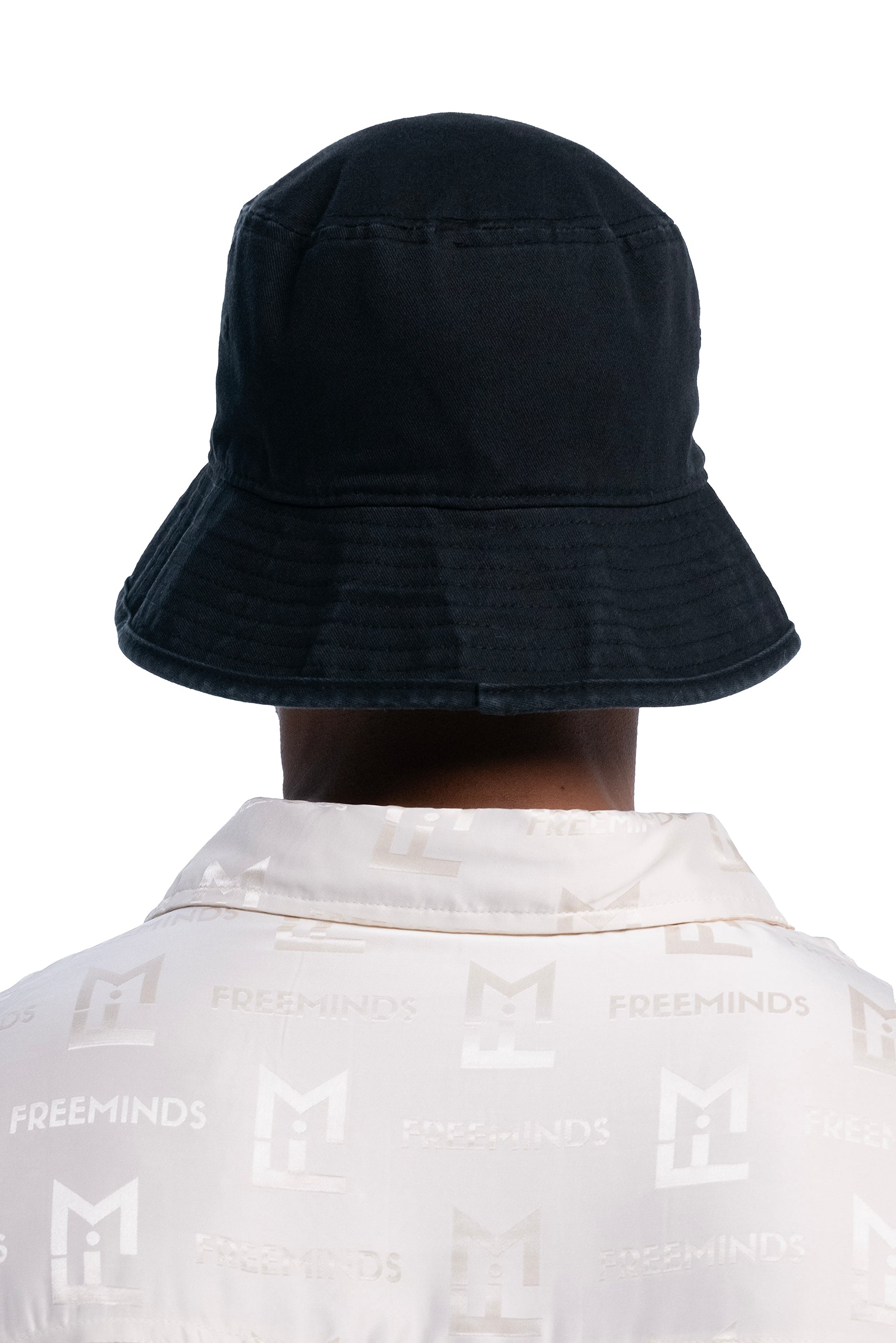EMBROIDERED LOGO BUCKET HAT