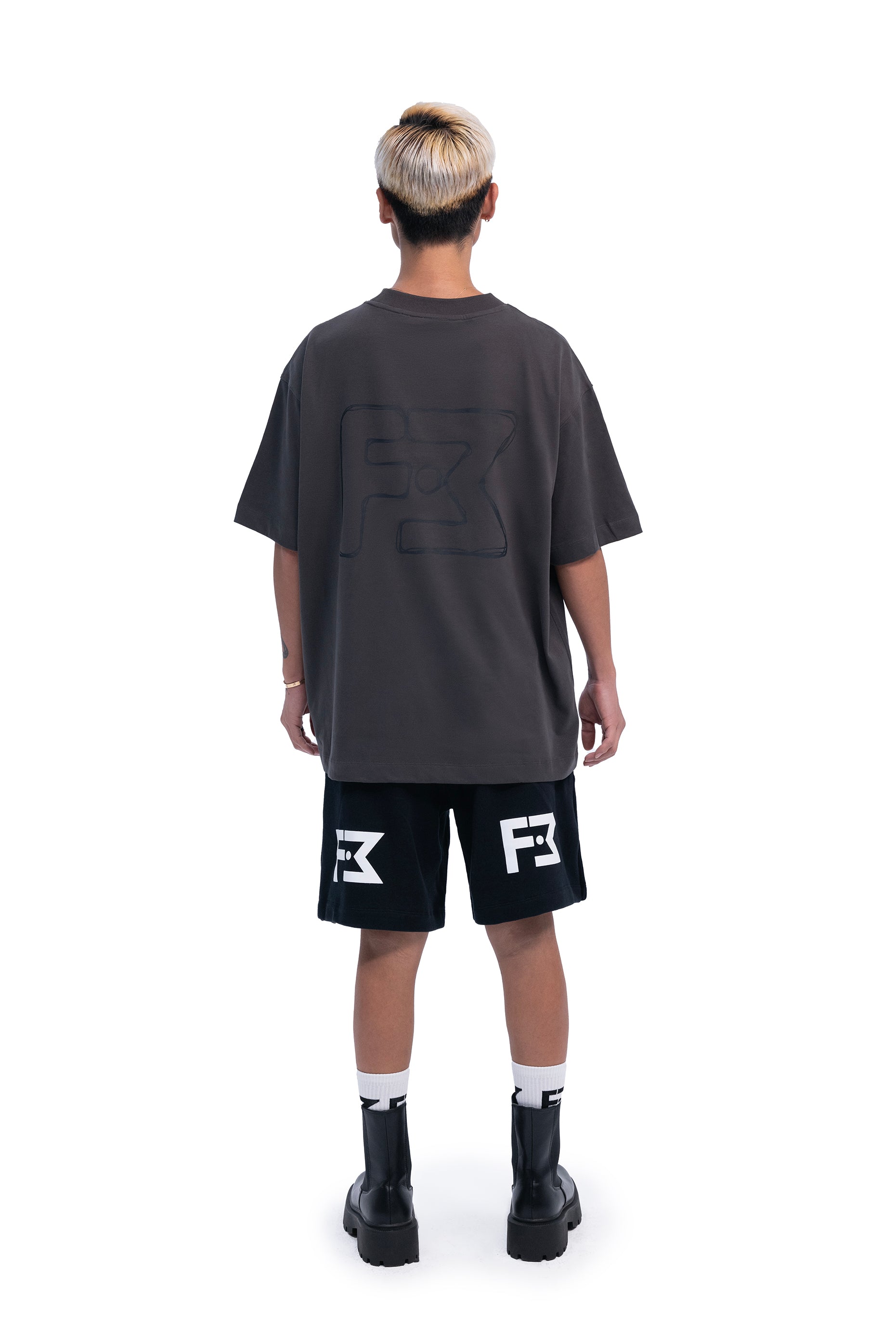 WASHED GRAY EGO VS SELF-RESPECT T-SHIRT