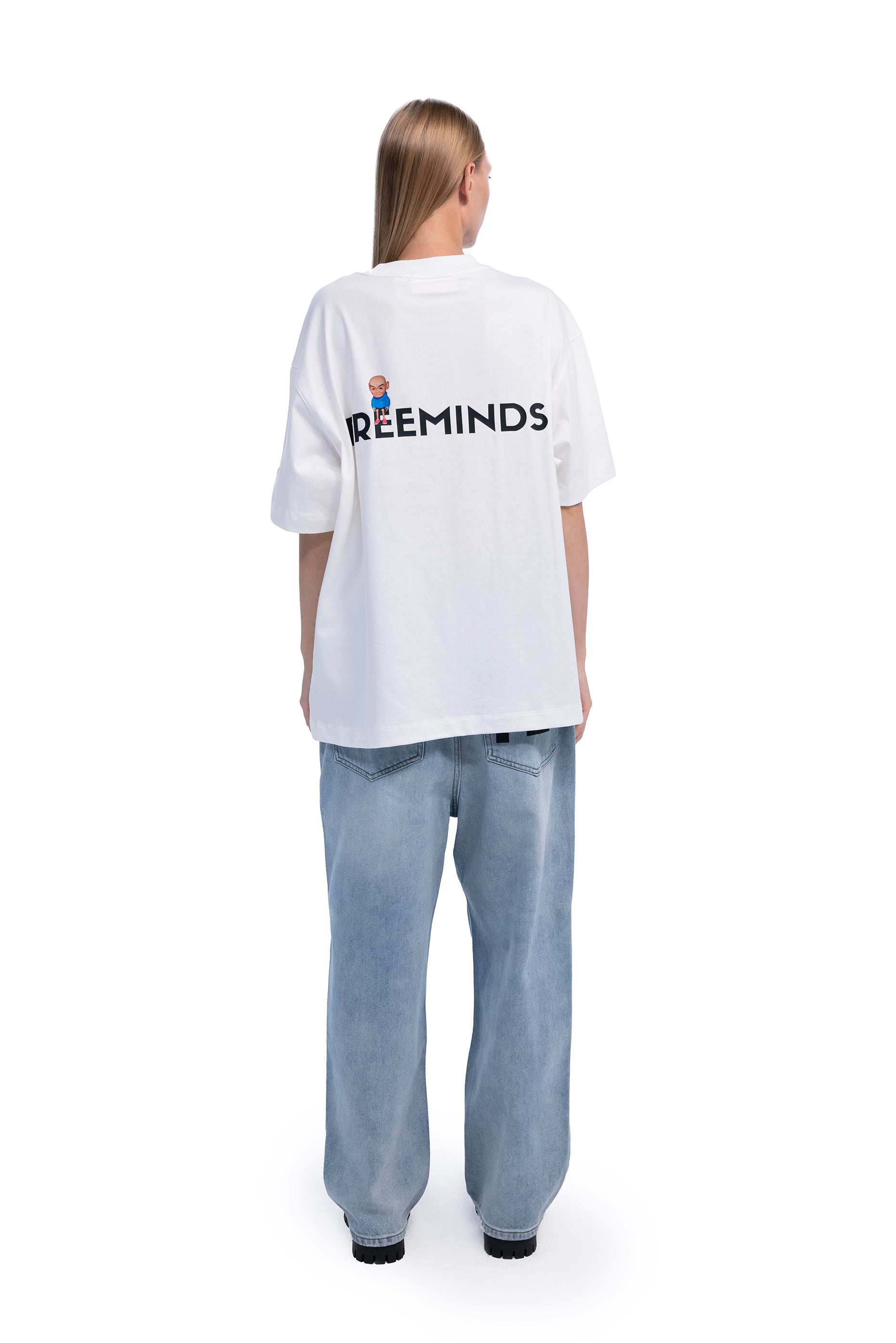 OFF WHITE CONFIDENCES OVERSIZED T-SHIRT