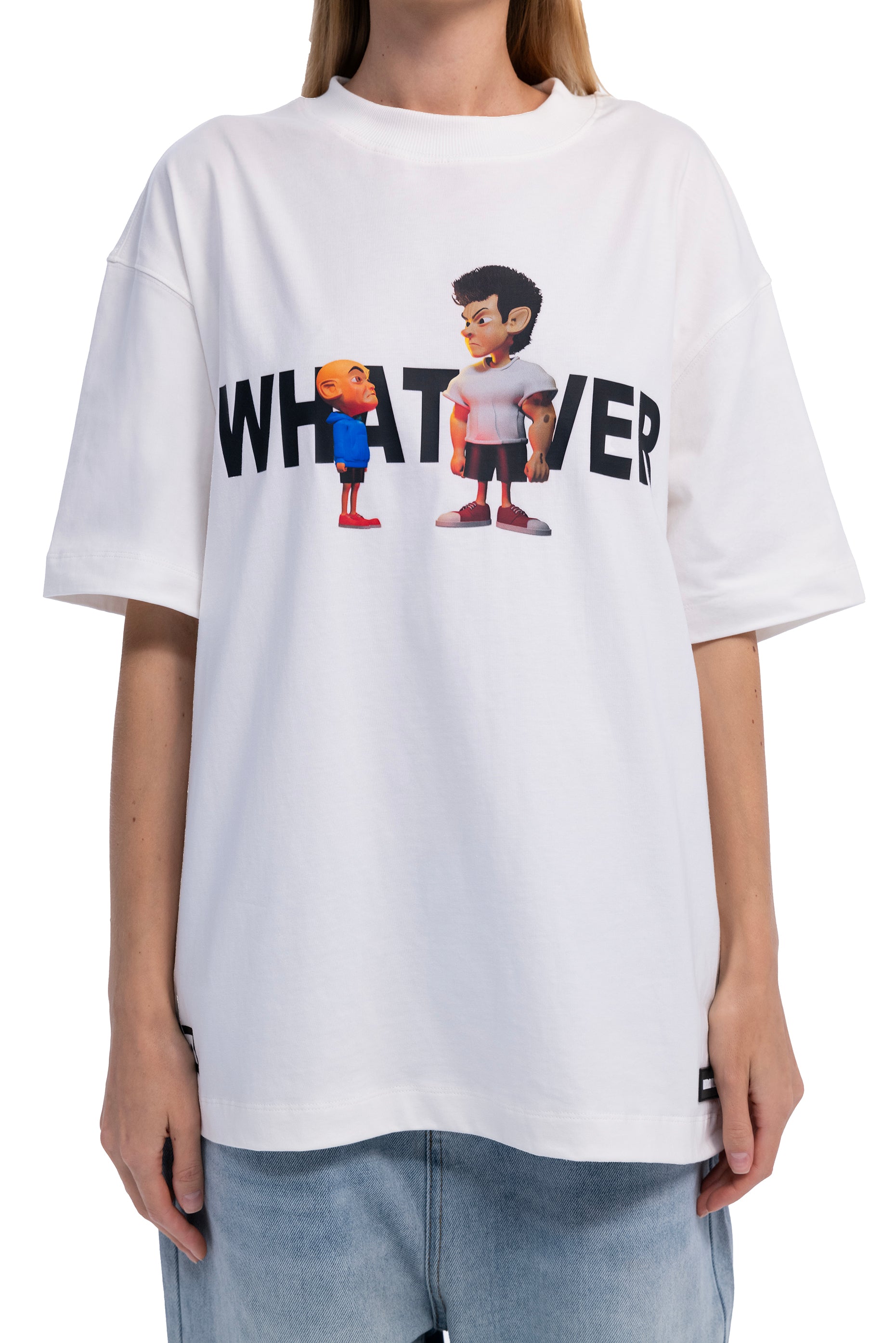 OFF WHITE CONFIDENCES OVERSIZED T-SHIRT