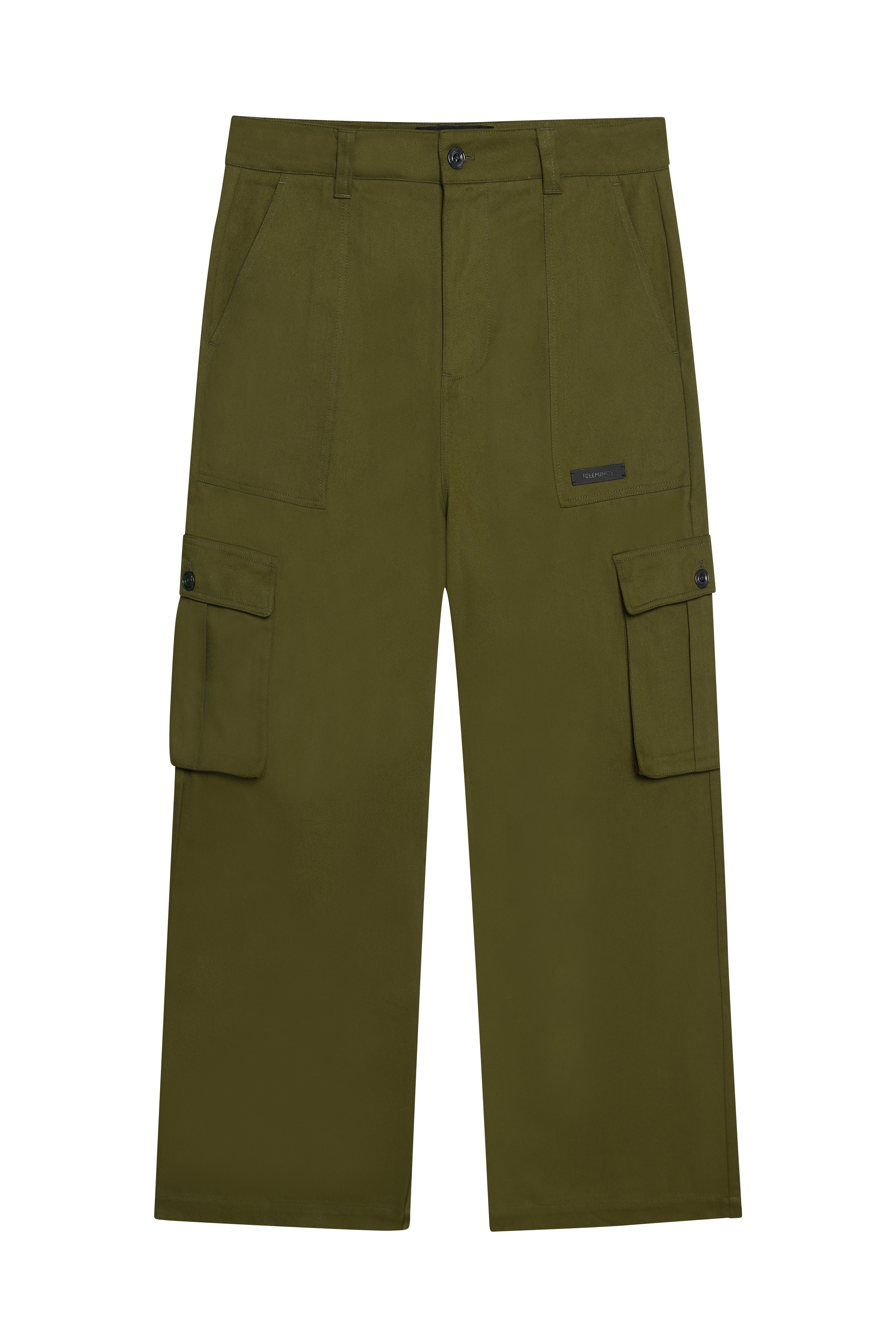 كارغو بانتس أخضر جيشي من فري مايندز 
