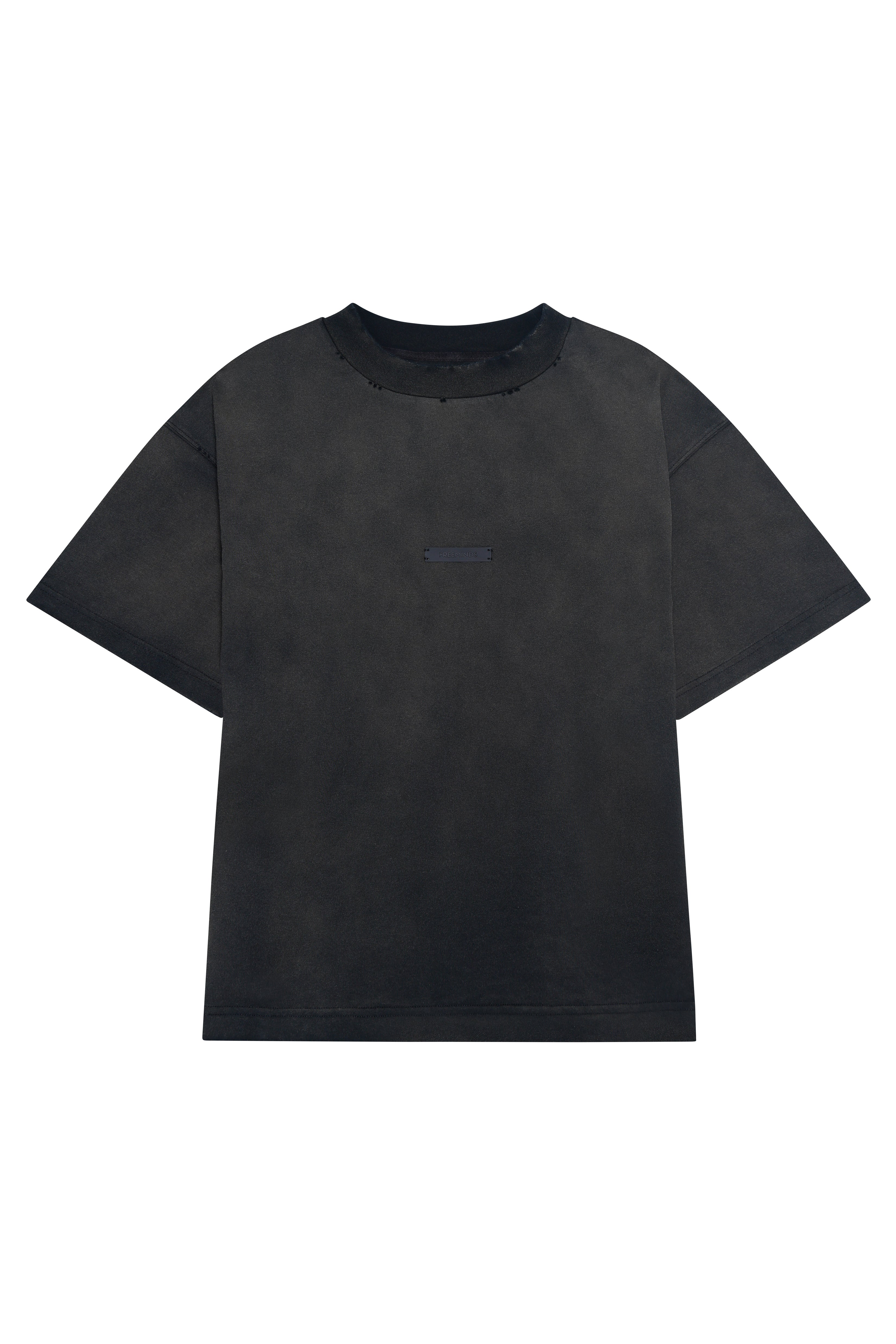 فري مايندز Signature تيشيرت باللون المغسول الفنتج