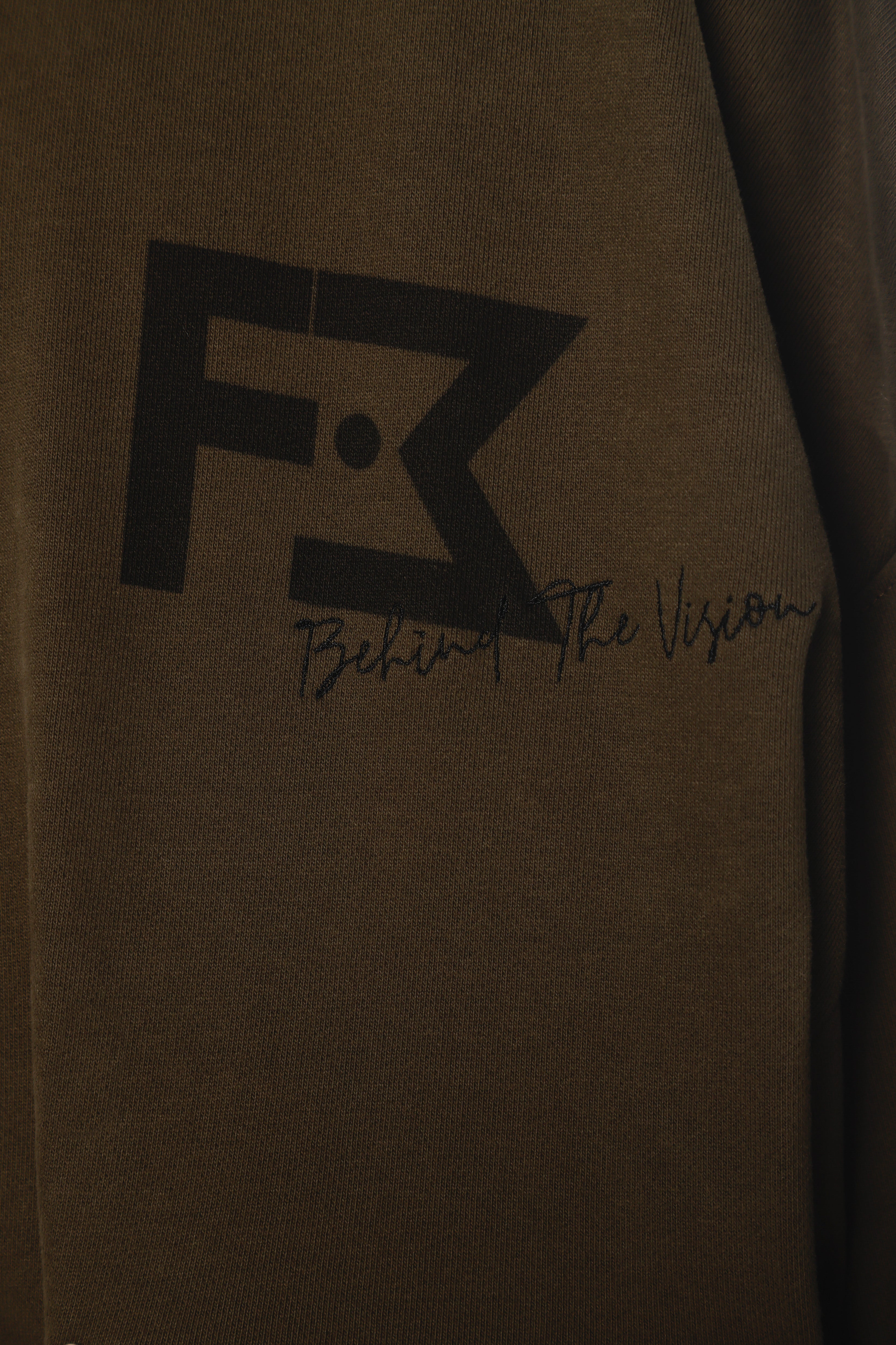 هودي  فري مايندز Behind the Vision  أخضر جيشي 