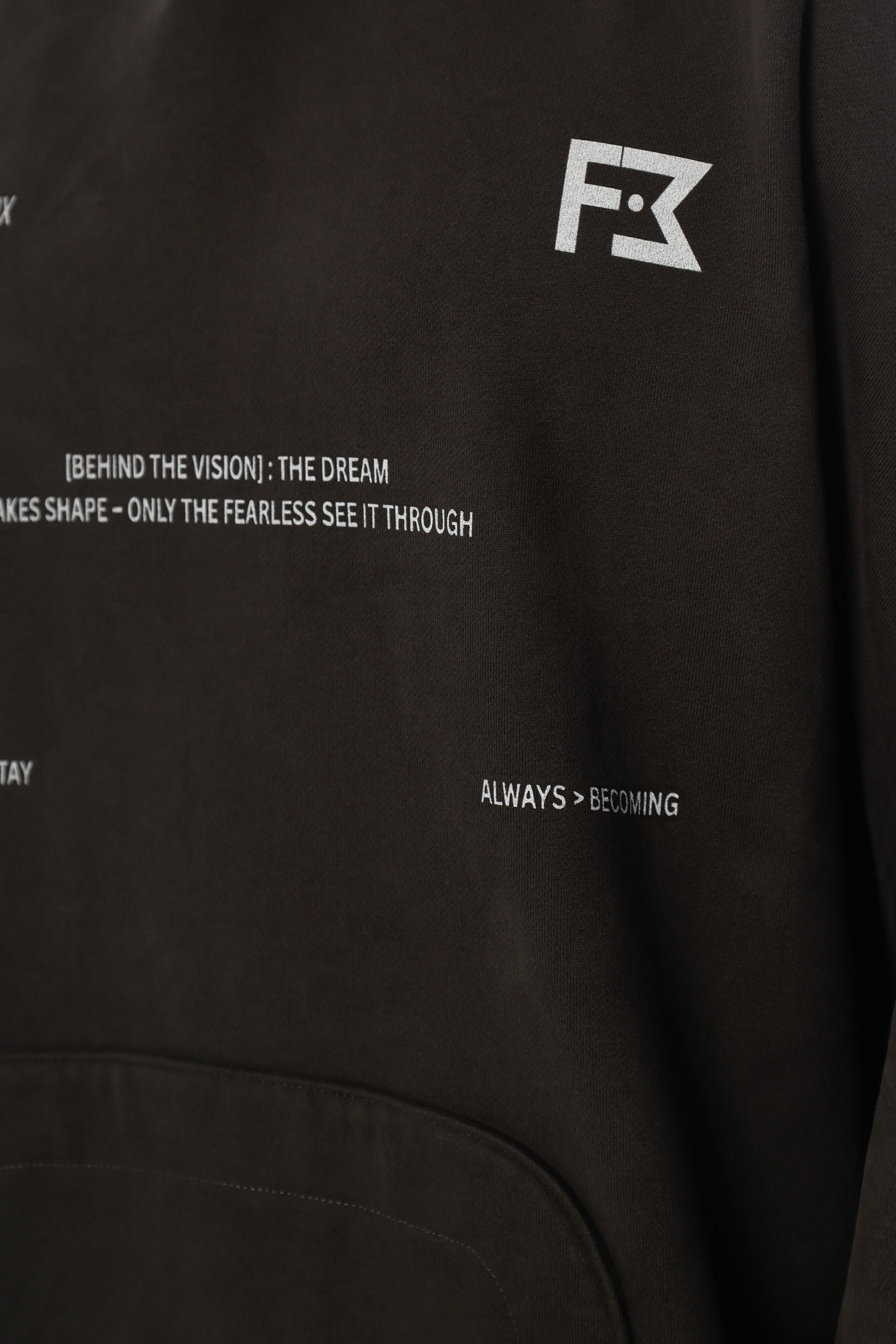 هودي فري مايندز Chapter Six  باللون الرمادي