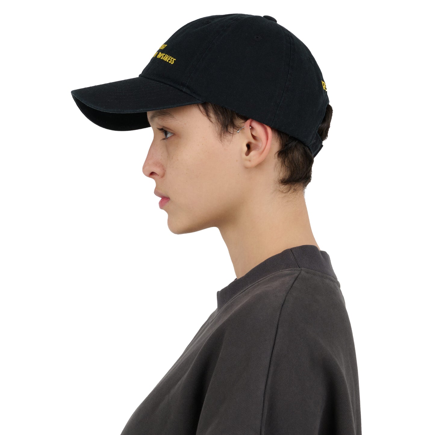 NO SECRET EMBROIDERED CAP - Freeminds