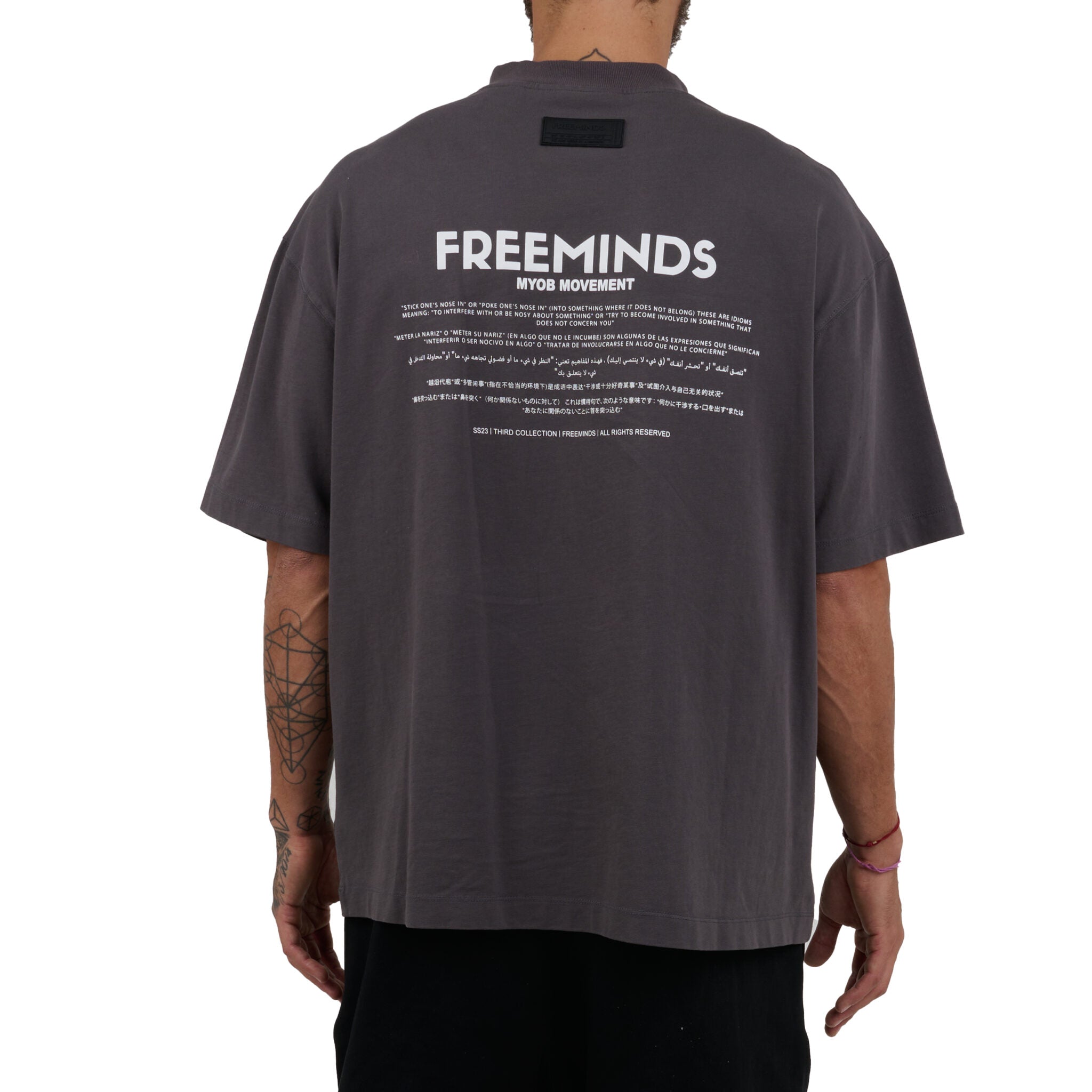  OVERSIZED T-SHIRT - Freeminds