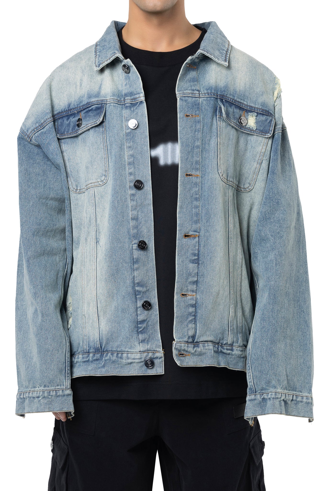 FREEMINDS BLUE DENIM JACKET