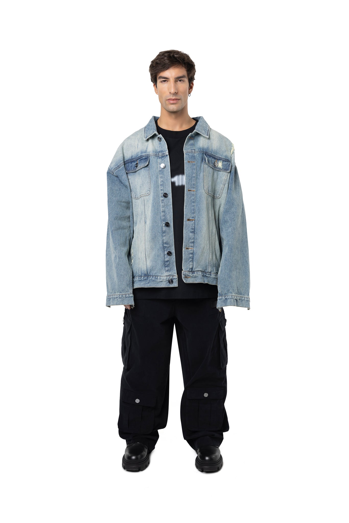 FREEMINDS BLUE DENIM JACKET