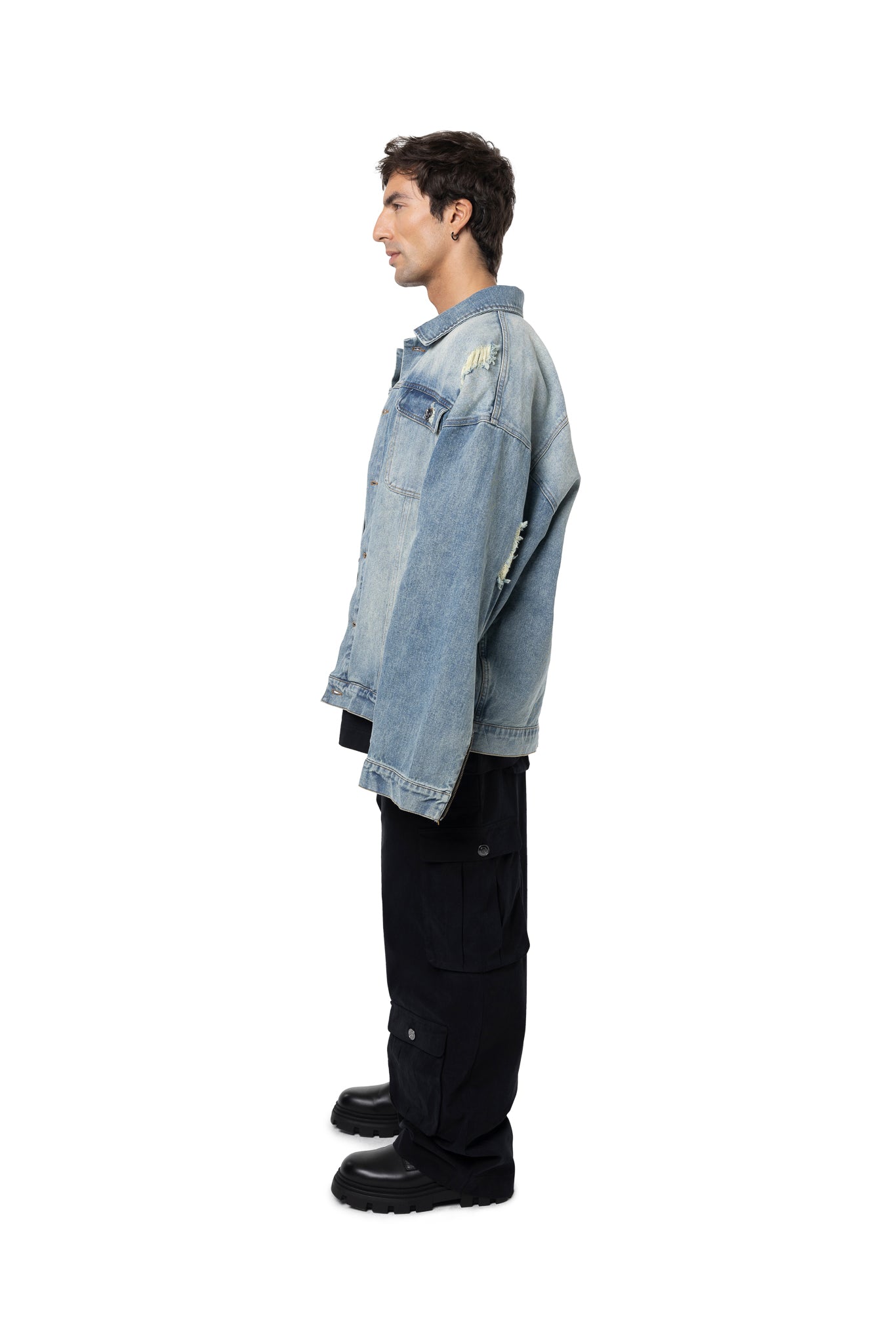 FREEMINDS BLUE DENIM JACKET