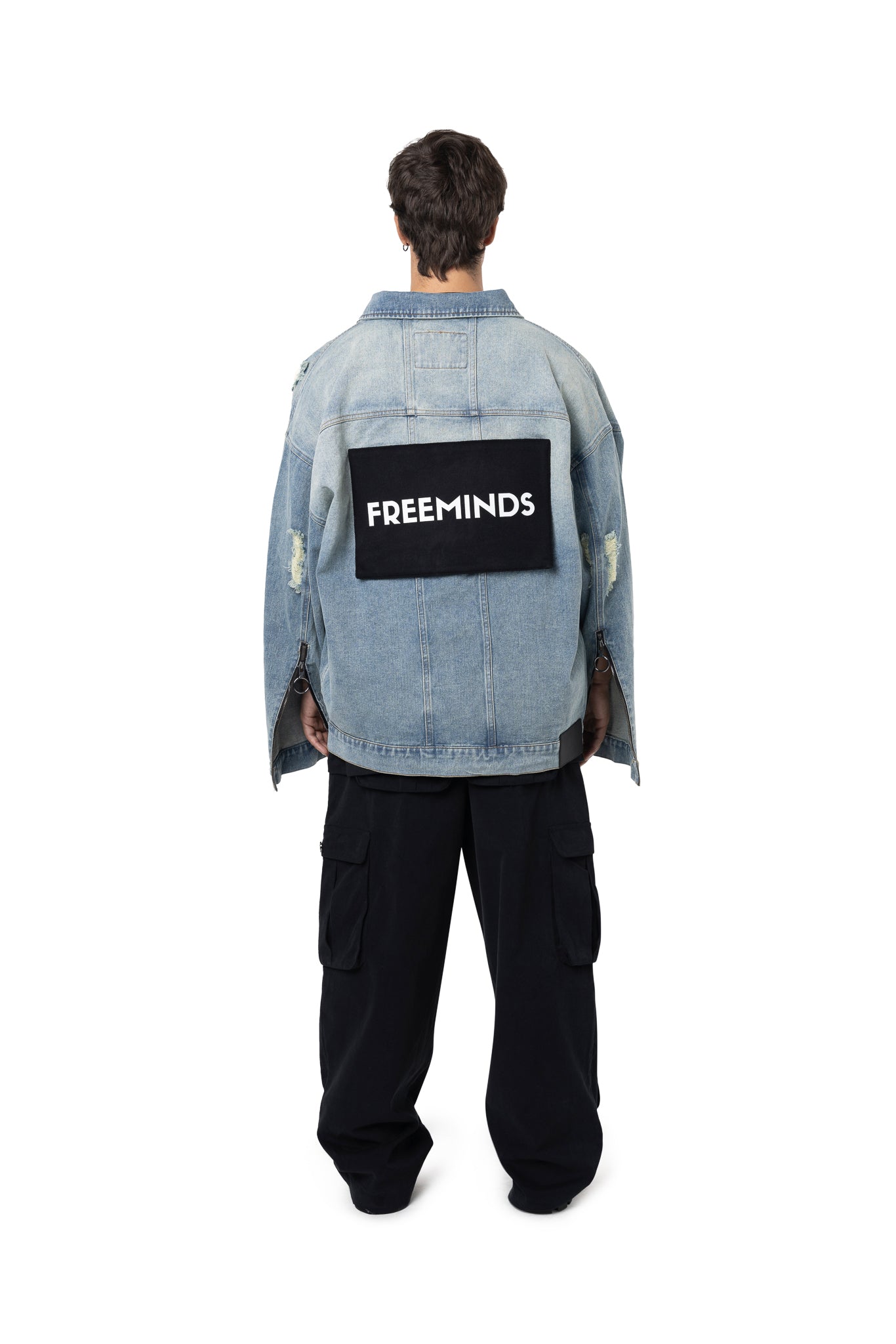 FREEMINDS BLUE DENIM JACKET