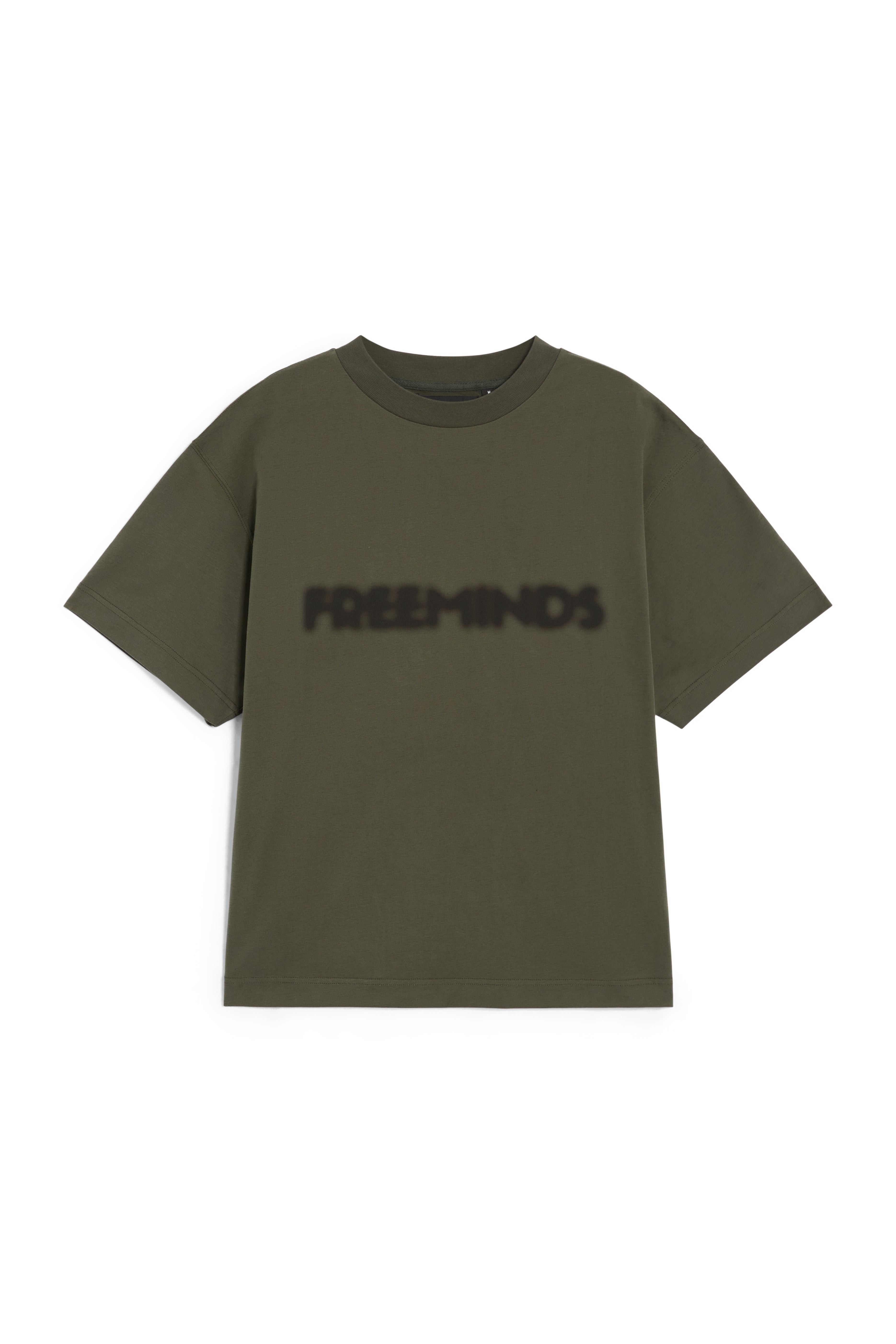 GREEN NAVY LOGO T-SHIRT