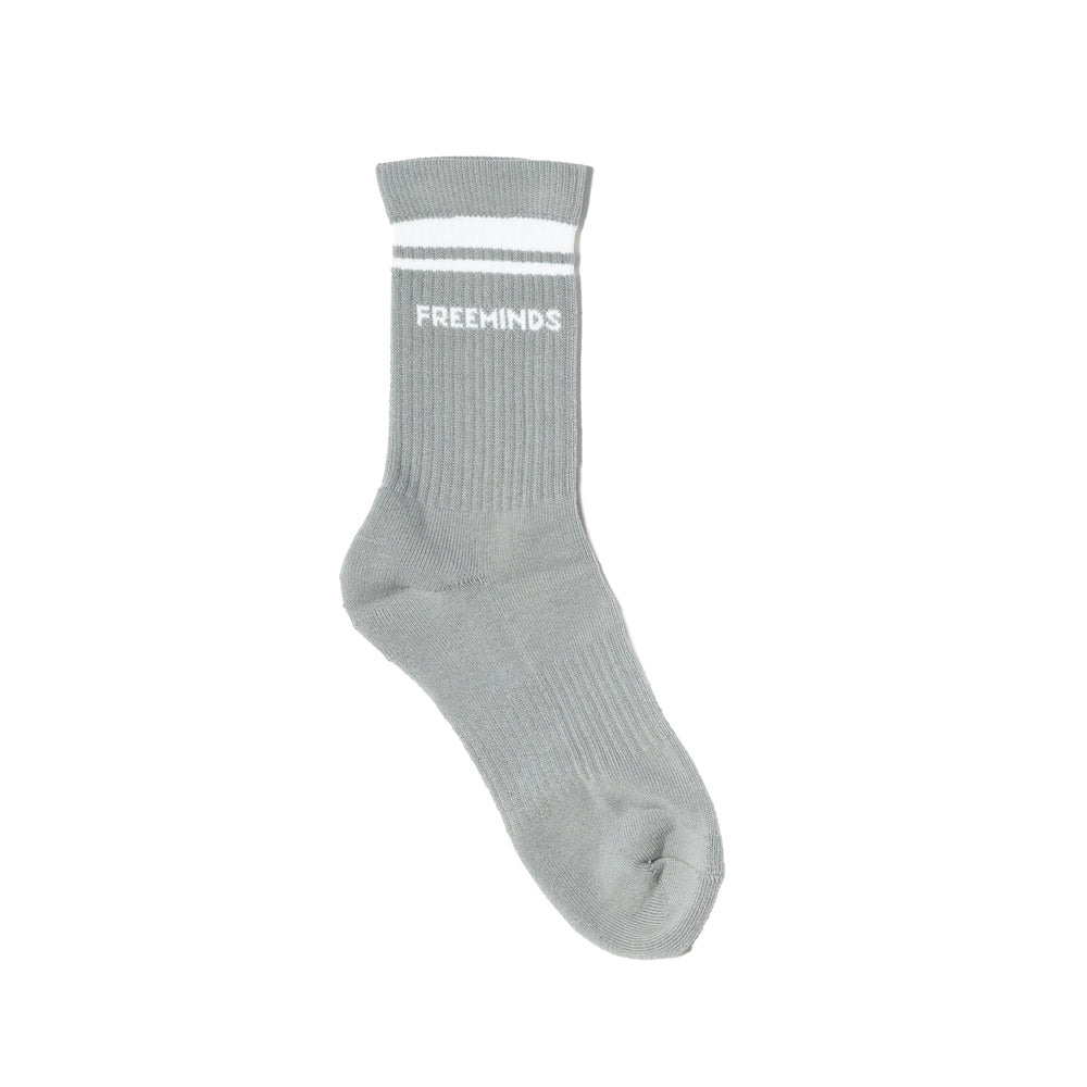 GRAY LOGO SOCKS