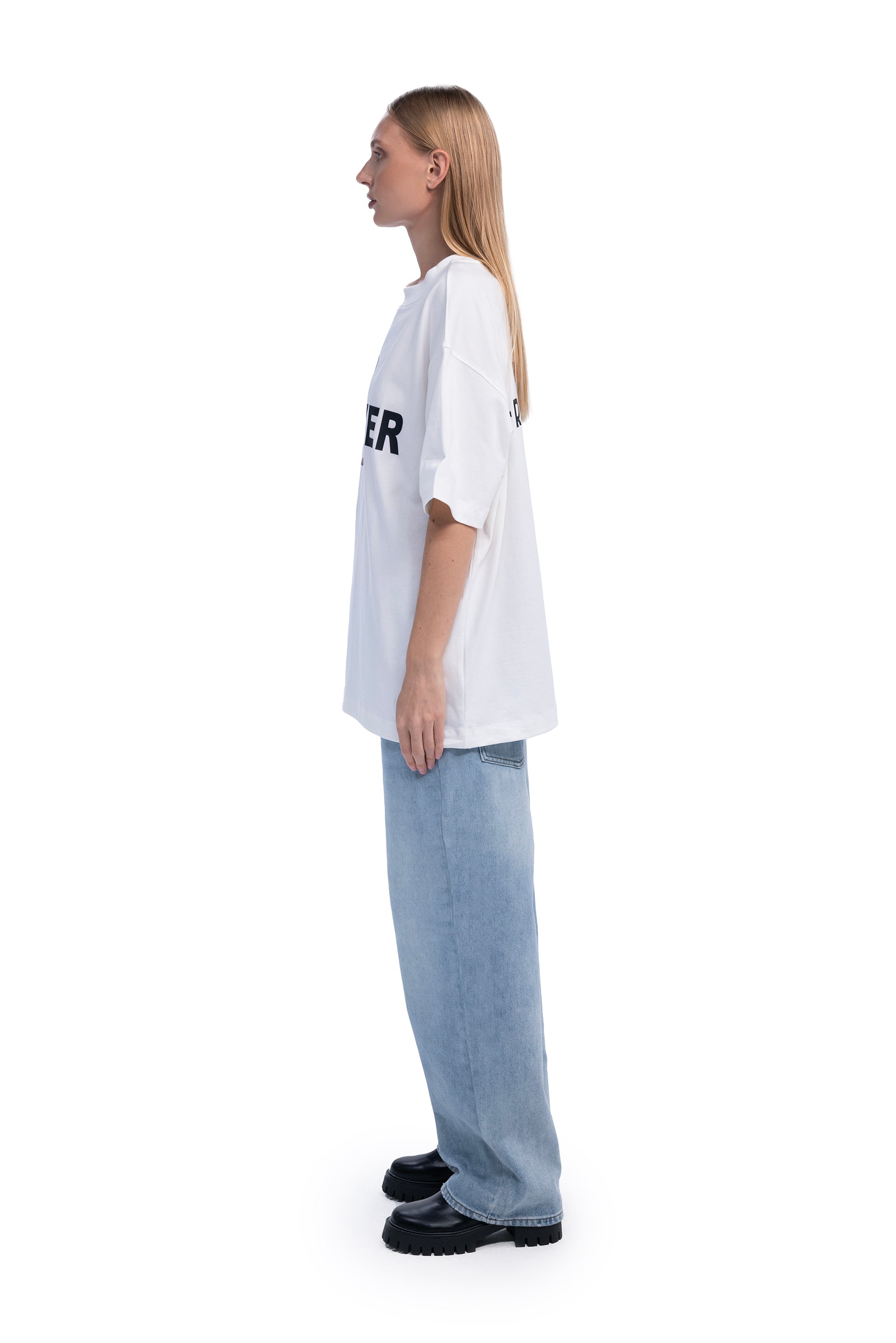 OFF WHITE CONFIDENCES OVERSIZED T-SHIRT