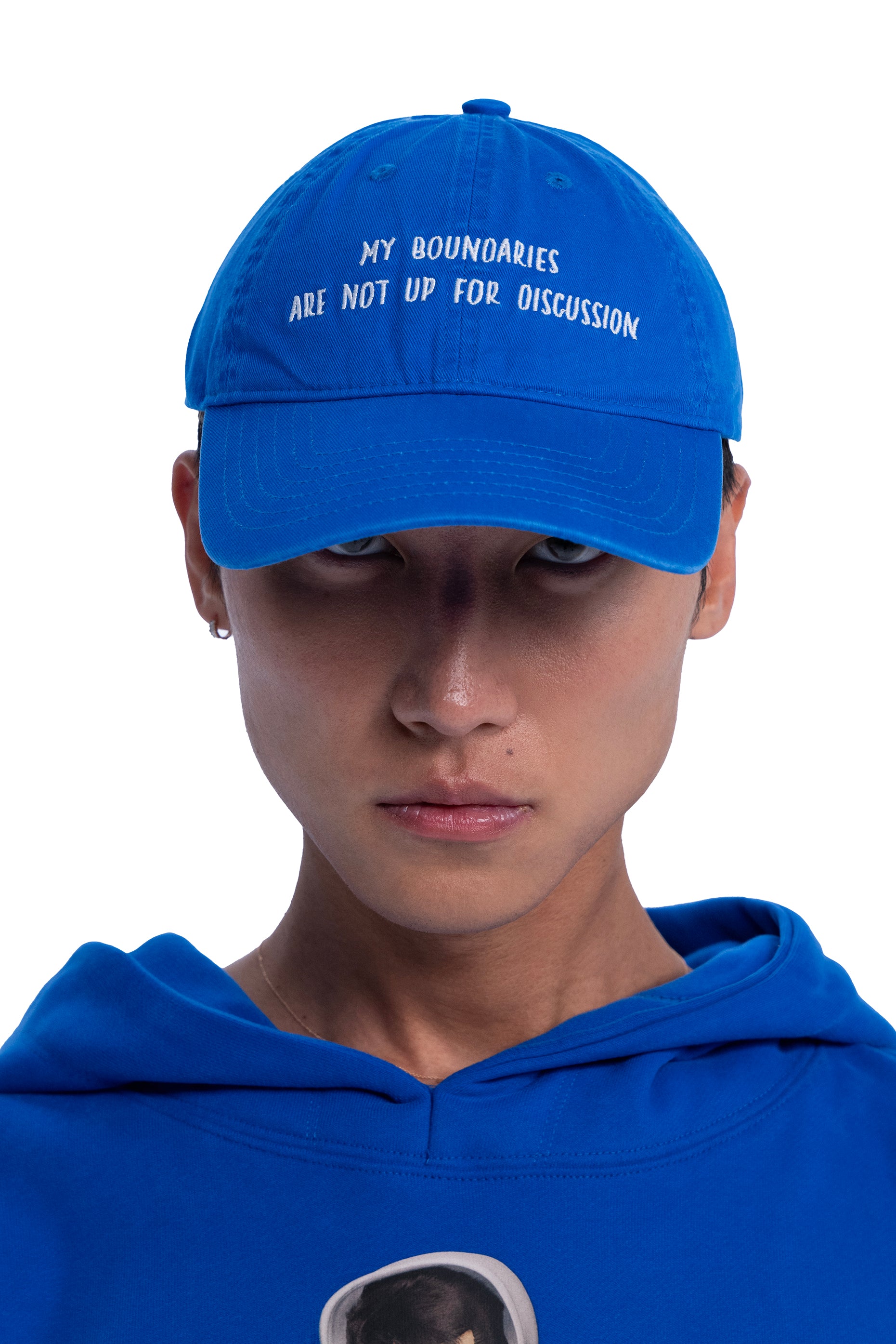 BOUNDARIES EMBROIDERED CAP