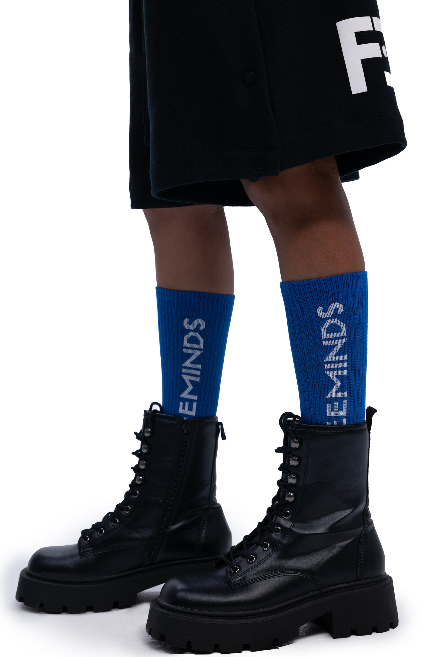 BLUE LOGO SOCK