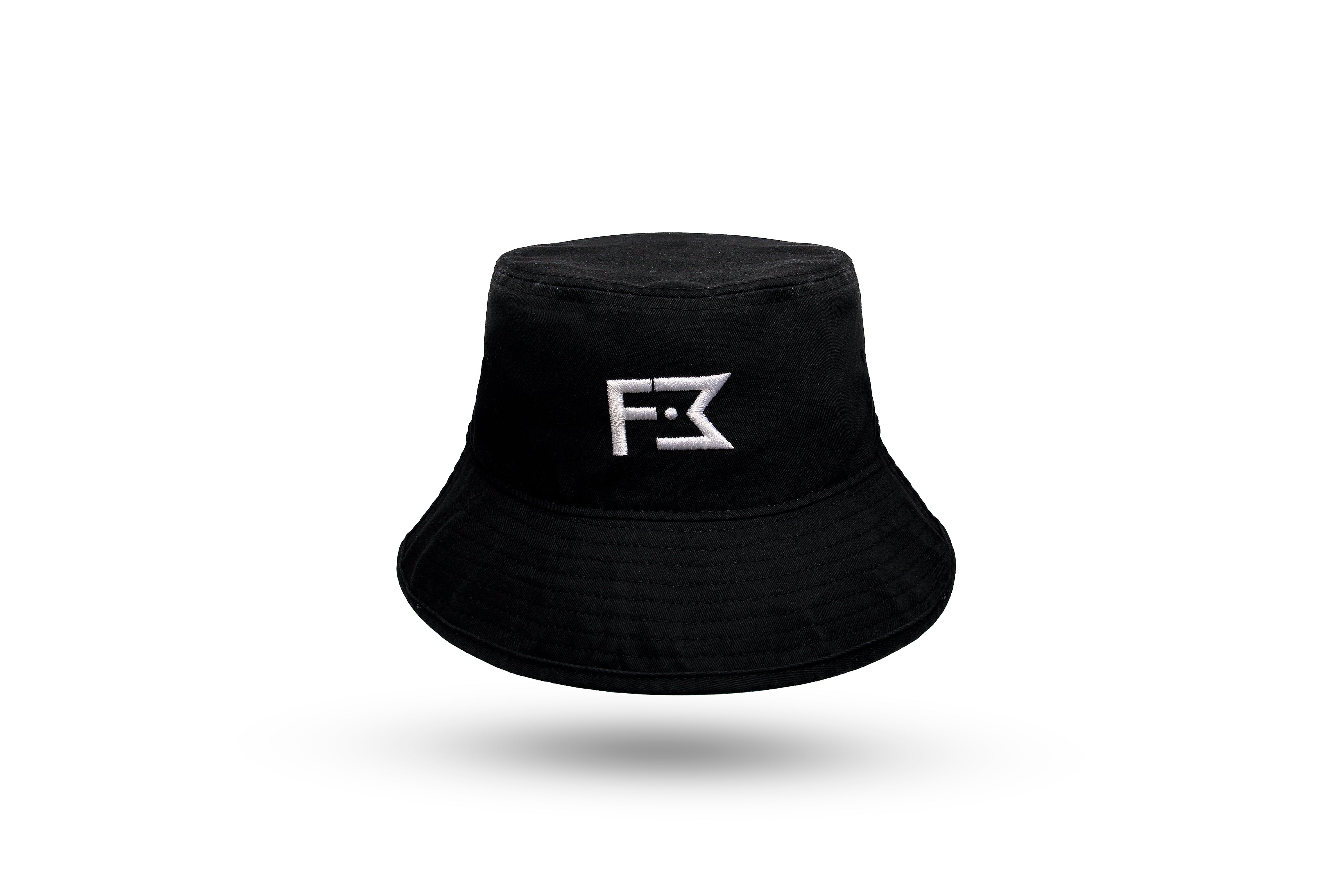 EMBROIDERED LOGO BUCKET HAT