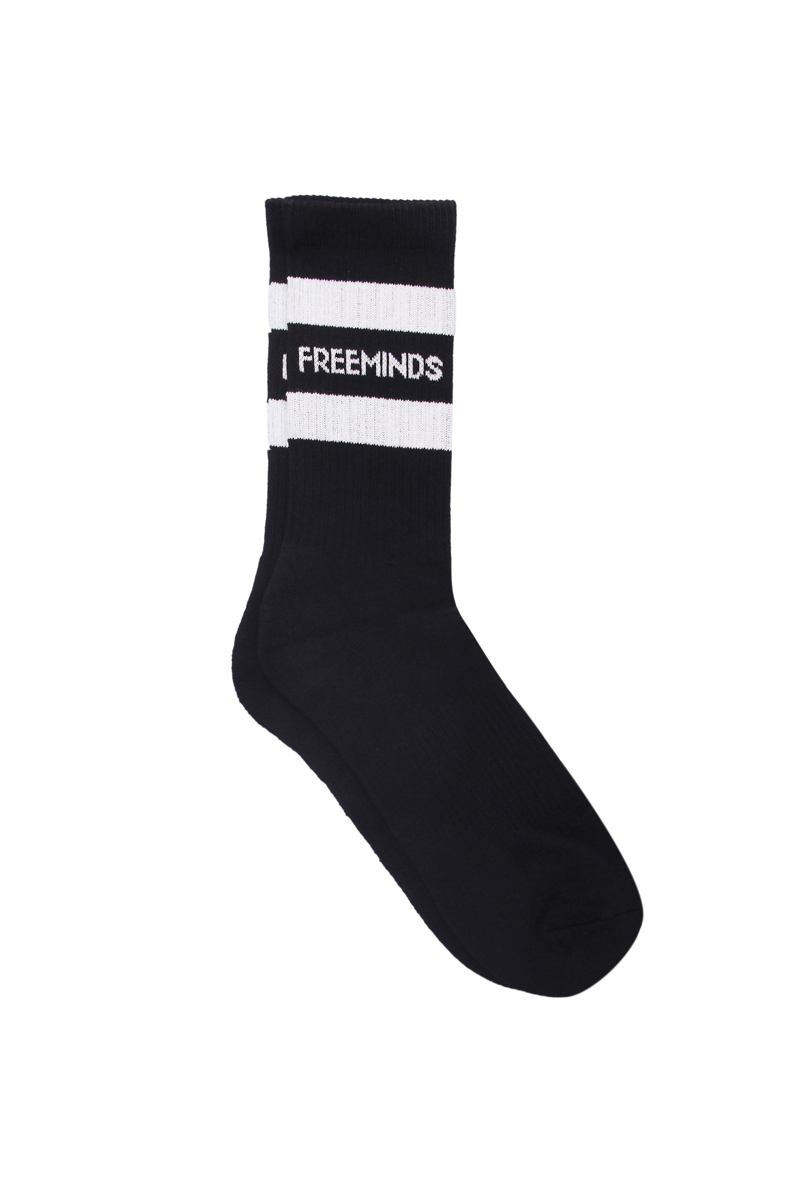 BLACK LOGO SOCKS